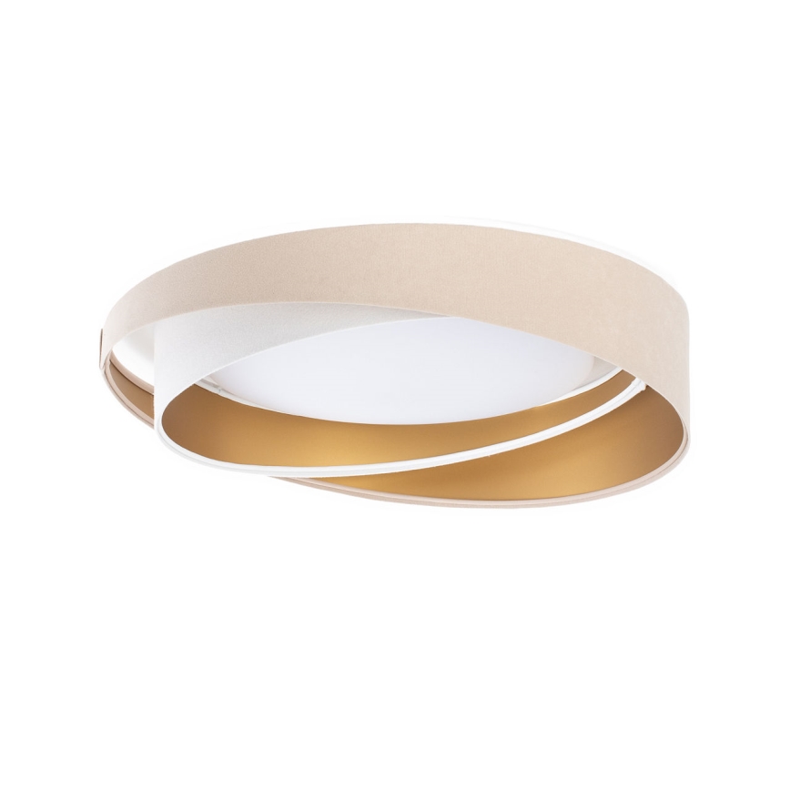LED-loftlampe GALAXY MODERN LED/24W/230V Ø 55 cm beige/hvid/guld