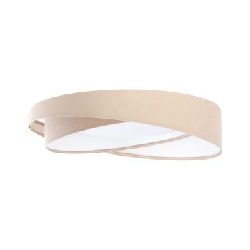LED-loftlampe GALAXY MODERN LED/24W/230V Ø 55 cm beige/hvid