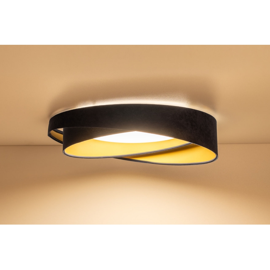 LED-loftlampe GALAXY MODERN LED/24W/230V Ø 55 cm blå/guld