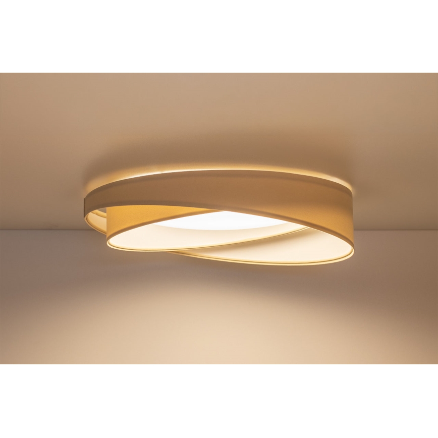 LED loftlampe GALAXY MODERN LED/24W/230V Ø 55 cm creme/hvid