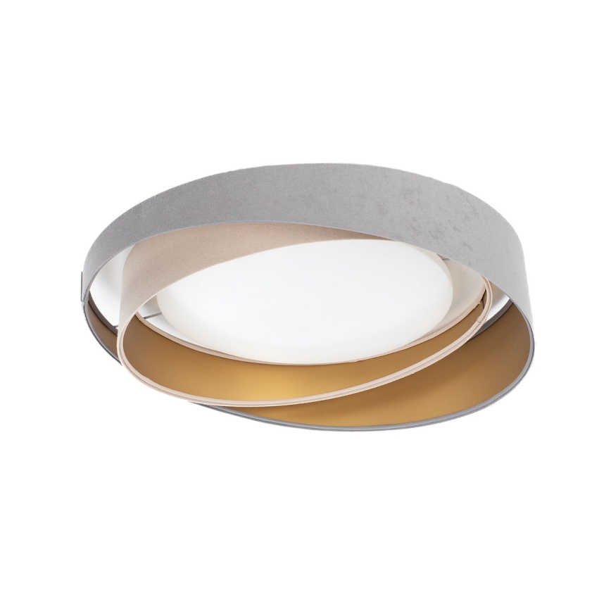 LED loftlampe GALAXY MODERN LED/24W/230V Ø 55 cm grå/beige/guld