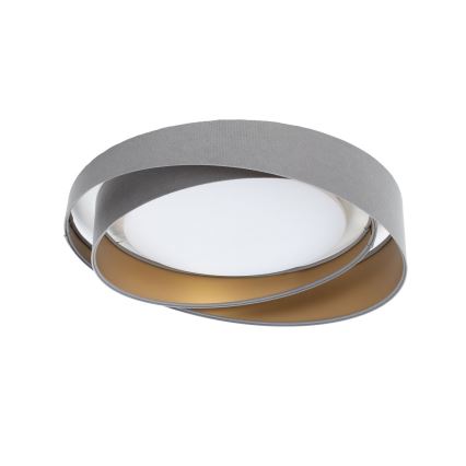 LED-loftlampe GALAXY MODERN LED/24W/230V Ø 55 cm grå/guld