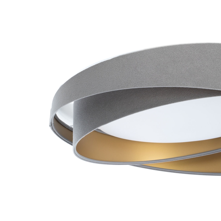LED-loftlampe GALAXY MODERN LED/24W/230V Ø 55 cm grå/guld