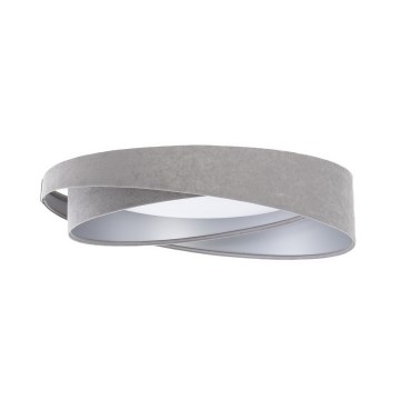LED loftlampe GALAXY MODERN LED/24W/230V Ø 55 cm grå/sølv