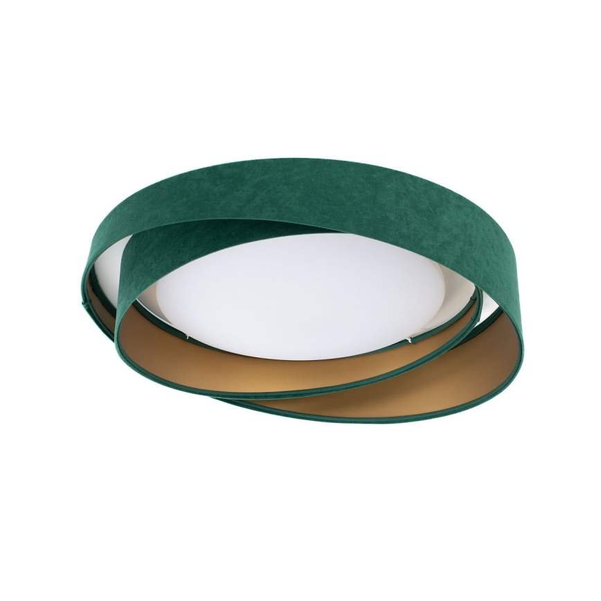 LED-loftlampe GALAXY MODERN LED/24W/230V Ø 55 cm grøn/guld