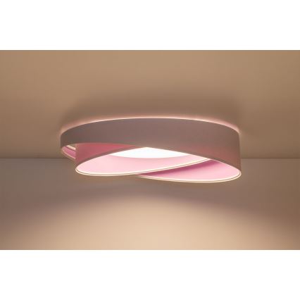 LED loftlampe GALAXY MODERN LED/24W/230V Ø 55 cm hvid/lilla