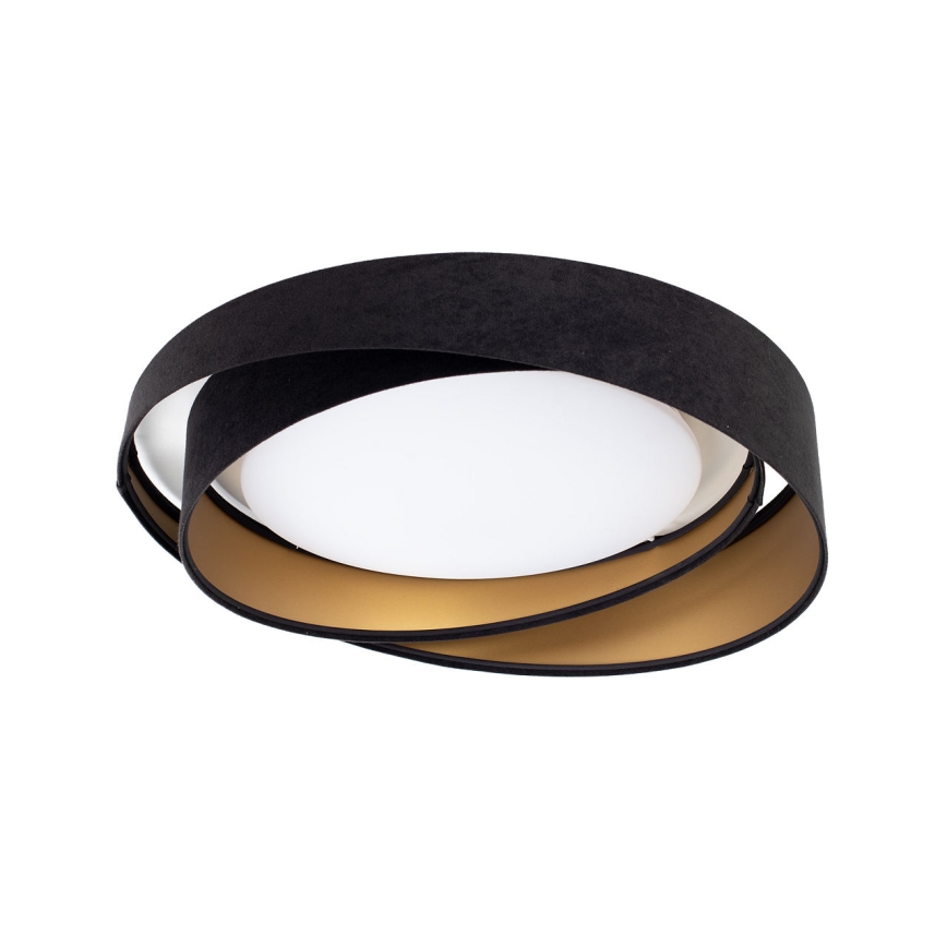 LED loftlampe GALAXY MODERN LED/24W/230V Ø 55 cm sort/guld