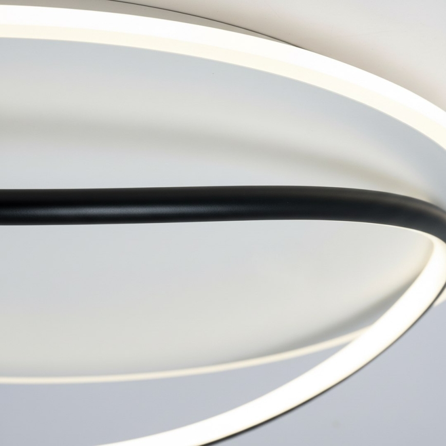 LED loftlampe HALO LED/38W/230V Ø 50 cm sort