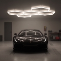 LED loftlampe HEXLINE LED/216W/230V 4000K 208x300 cm hvid