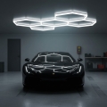 LED loftlampe HEXLINE LED/216W/230V 6500K 208x300 cm hvid