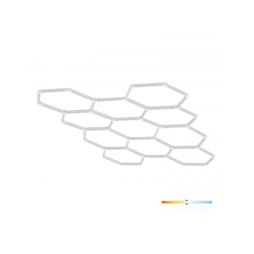 LED loftlampe HEXLINE LED/513W/230V 4000K 300x516 cm hvid