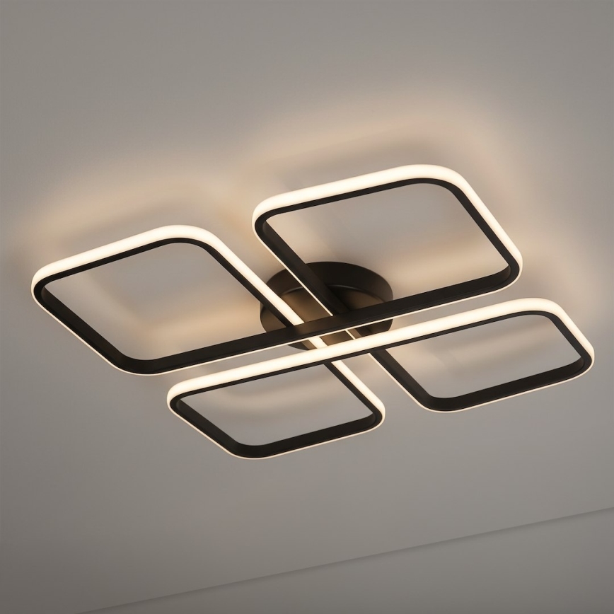 LED-loftlampe HIDALGO LED/40W/230V, sort