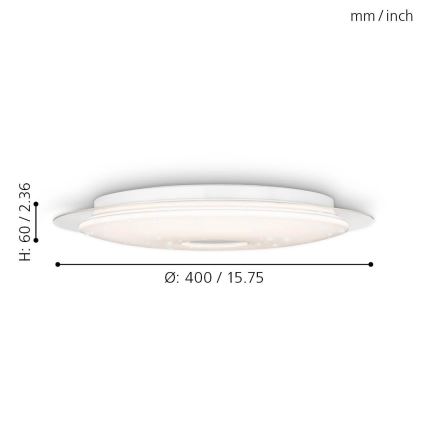 LED loftlampe IGROKA LED/18,8W/230V