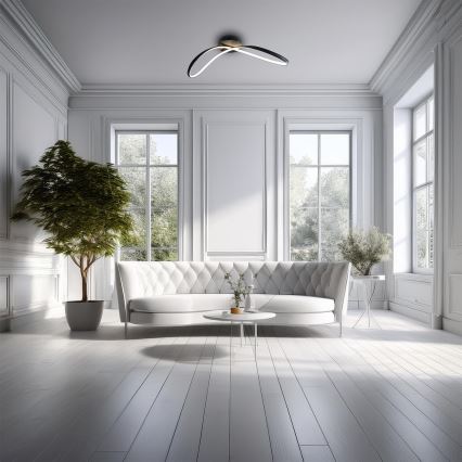 LED loftlampe INFINITY LED/21W/230V sort