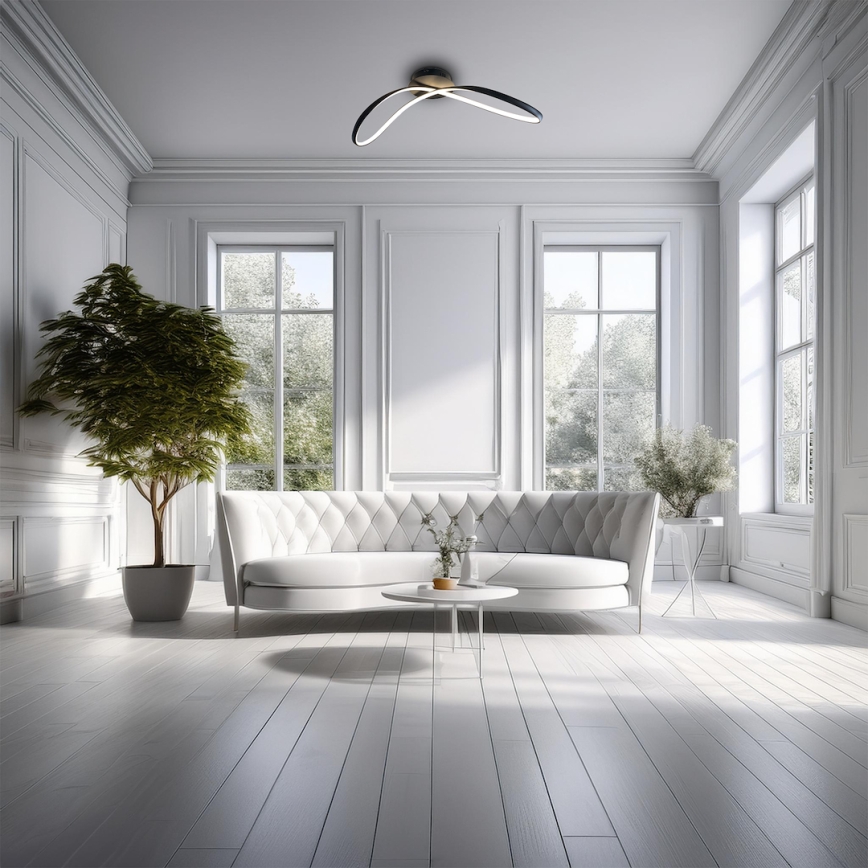 LED loftlampe INFINITY LED/21W/230V sort