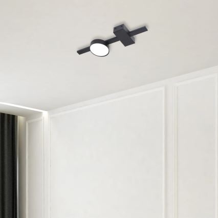 LED loftlampe JOY 1xGX53/6W/230V sort