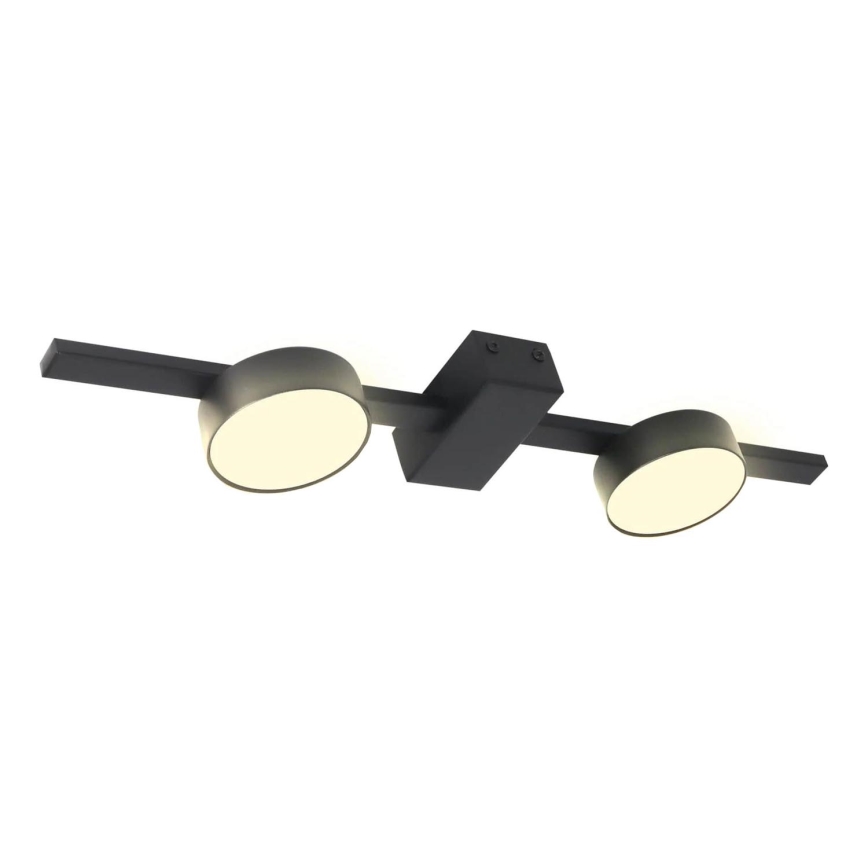 LED loftlampe JOY 2xGX53/6W/230V sort