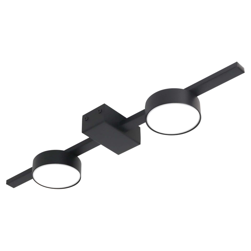 LED loftlampe JOY 2xGX53/6W/230V sort