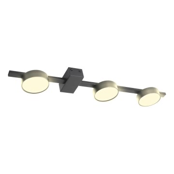 LED loftlampe JOY 3xGX53/6W/230V sort