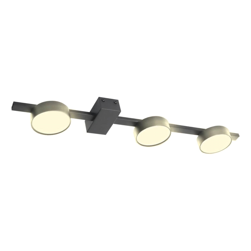 LED loftlampe JOY 3xGX53/6W/230V sort