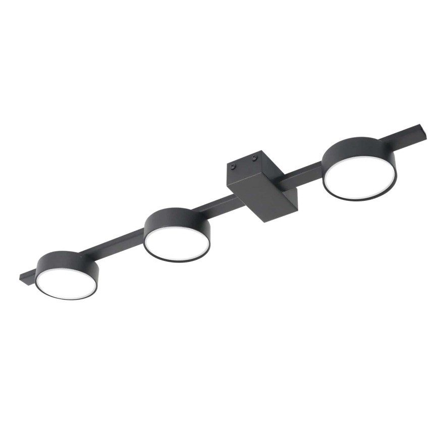 LED loftlampe JOY 3xGX53/6W/230V sort