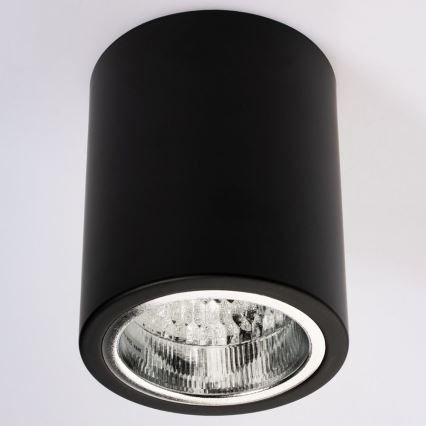 LED loftlampe JUPITER 1xE27/6W/230V 120x98 mm sort