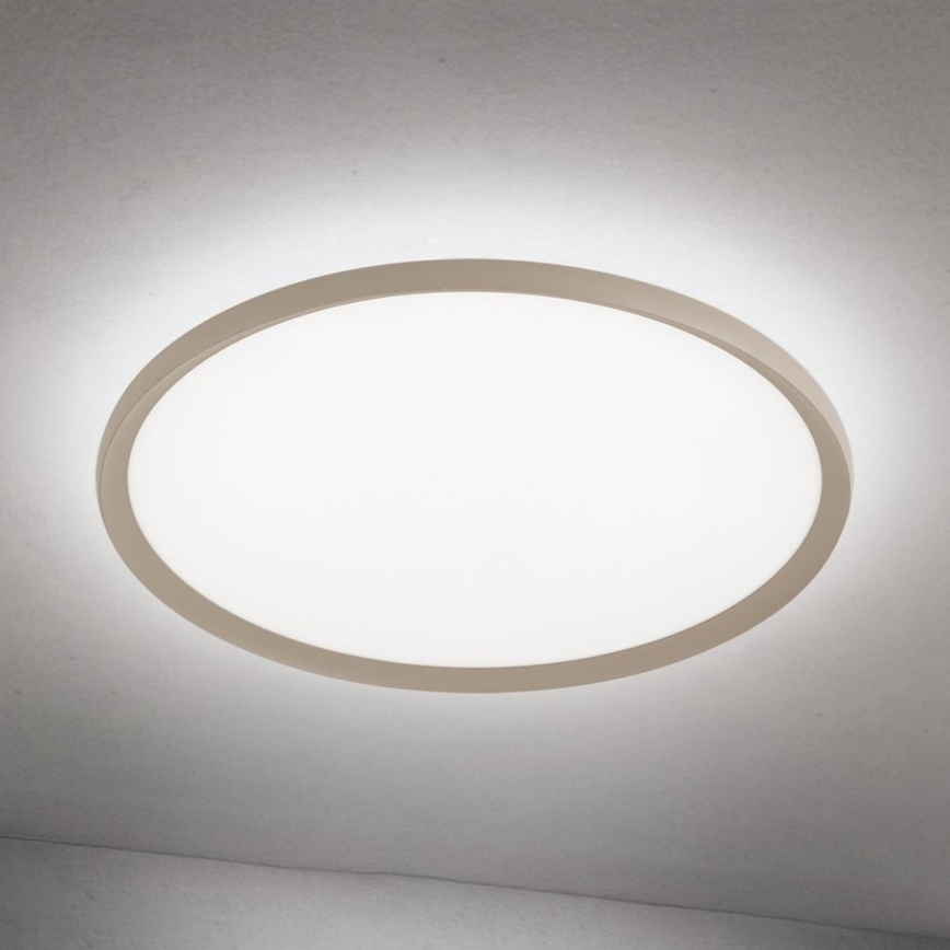 LED-loftlampe KANT LED/50W/230V 2700/3200/4000K Ø 60 cm beige