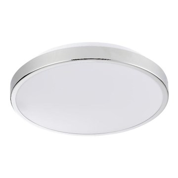 LED loftlampe KERN LED/15W/230V diameter 30 cm skinnende krom