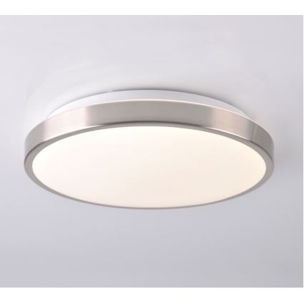 LED loftlampe KERN LED/15W/230V nikkel