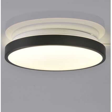 LED loftlampe KERN LED/15W/230V sort