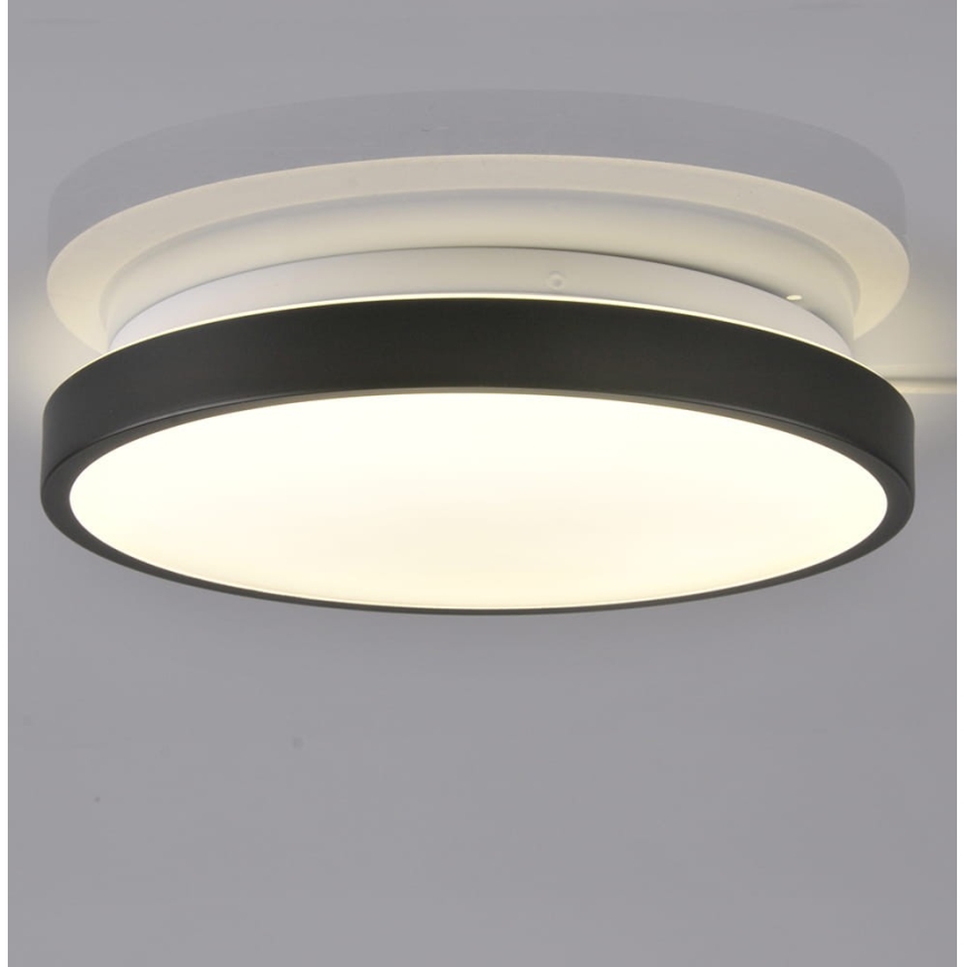 LED loftlampe KERN LED/15W/230V sort