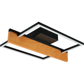 LED-loftlampe LARYSA LED/11,5W/230V 35x45 cm fyrretræ