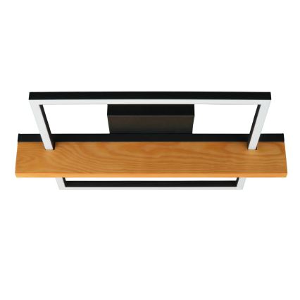 LED-loftlampe LARYSA LED/11,5W/230V 35x45 cm fyrretræ