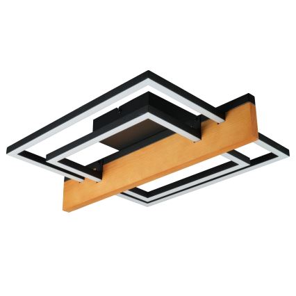 LED-loftlampe LARYSA LED/23W/230V 35x45 i fyrretræ