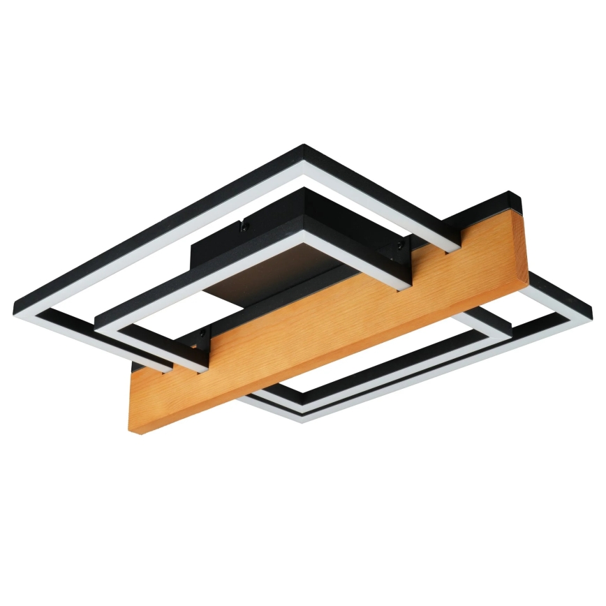 LED-loftlampe LARYSA LED/23W/230V 35x45 i fyrretræ
