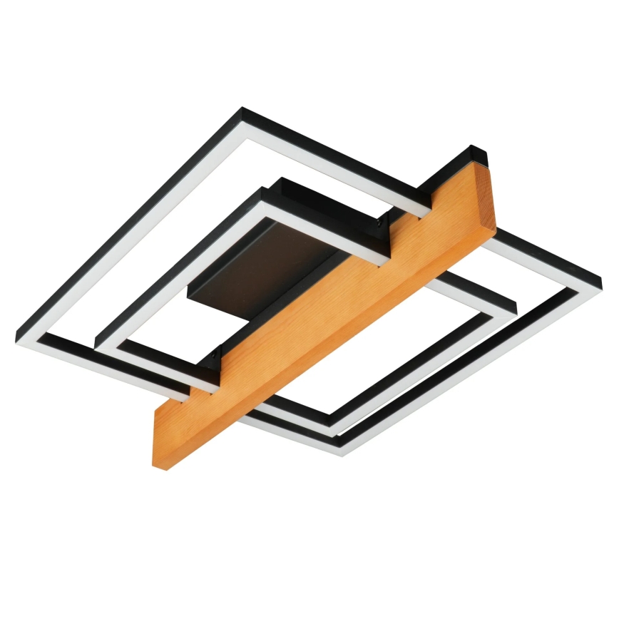 LED-loftlampe LARYSA LED/23W/230V 35x45 i fyrretræ