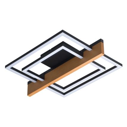 LED-loftlampe LARYSA LED/23W/230V 35x45 i fyrretræ