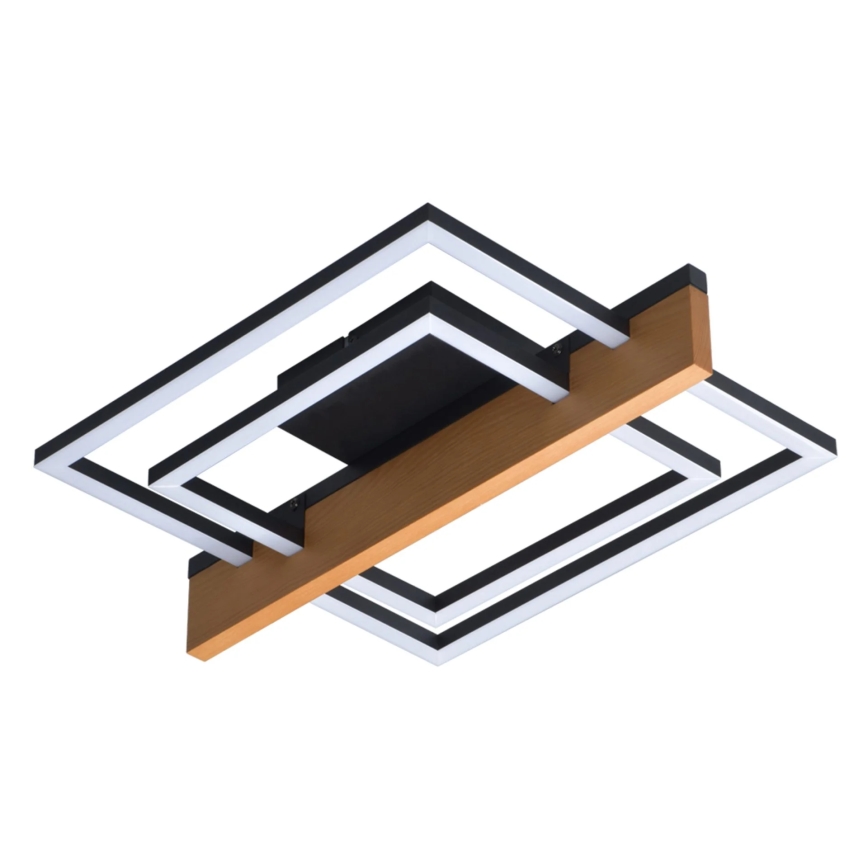 LED-loftlampe LARYSA LED/23W/230V 35x45 i fyrretræ