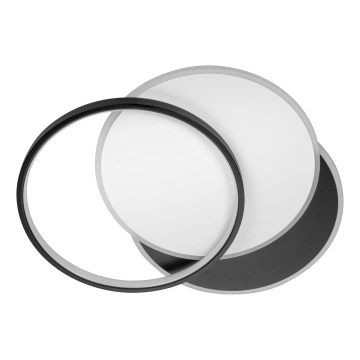 LED loftlampe LED/100W/230V 3000-5000K sort/grå