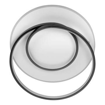LED loftlampe LED/100W/230V 3000K-5000K sort/grå