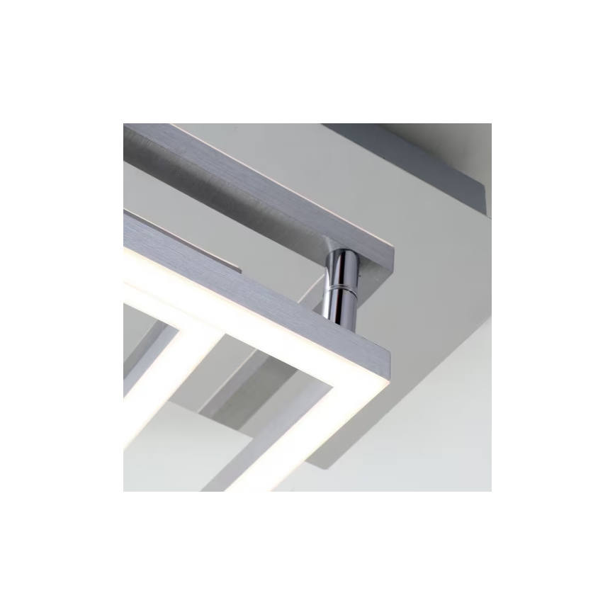 LED loftlampe LED/10W/230V 3000K mat krom