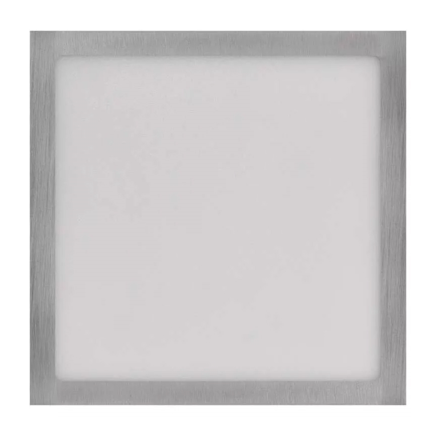 LED loftlampe NEXXO LED/12,5W/230V 3000/3500/4000K 17x17 cm skinnende krom