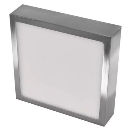 LED loftlampe NEXXO LED/12,5W/230V 3000/3500/4000K 17x17 cm skinnende krom