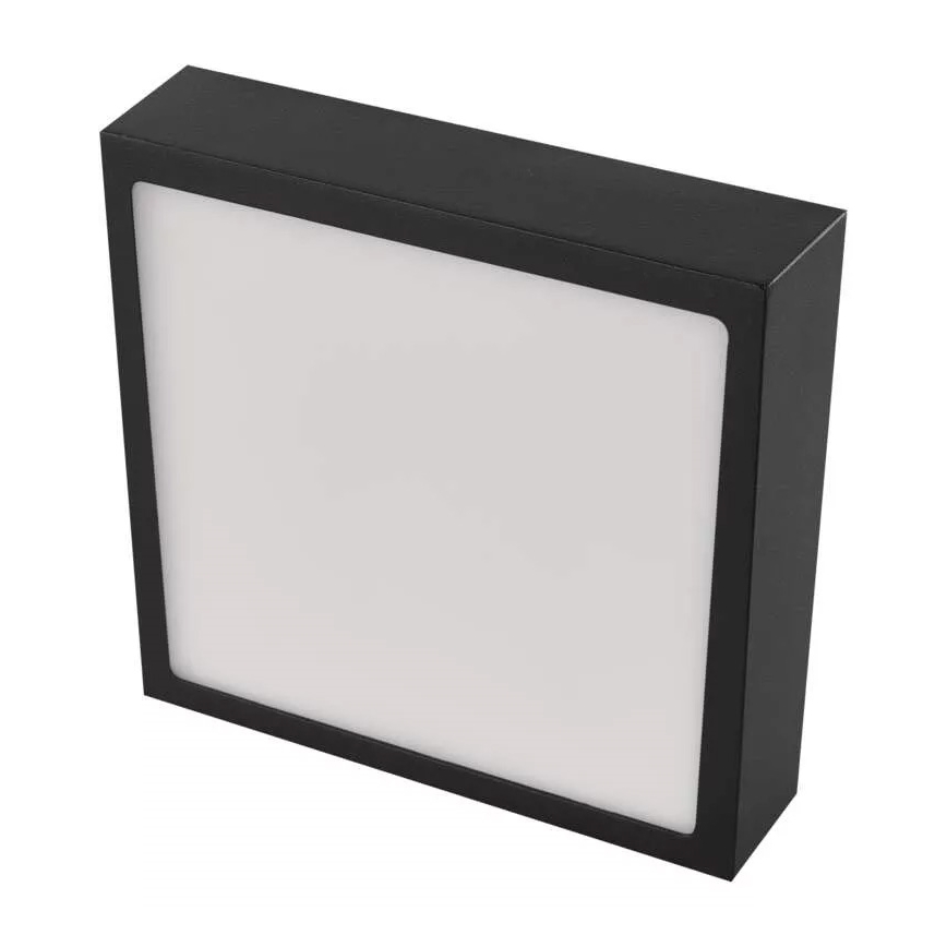LED loftlampe NEXXO LED/12,5W/230V 3000/3500/4000K 17x17 cm sort