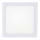 LED loftlampe LED/12W/230V 2700K 16,3x16,3 cm hvid