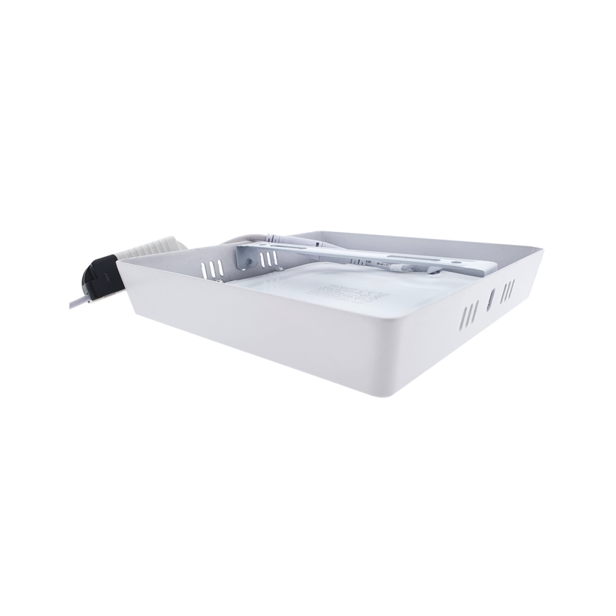LED loftlampe LED/12W/230V 2700K 16,3x16,3 cm hvid