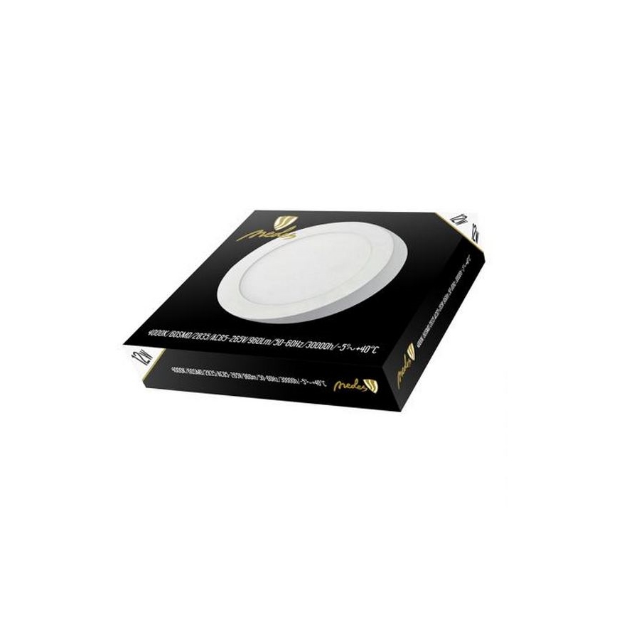 LED loftlampe LED/12W/230V 4000K diameter 17,2 cm