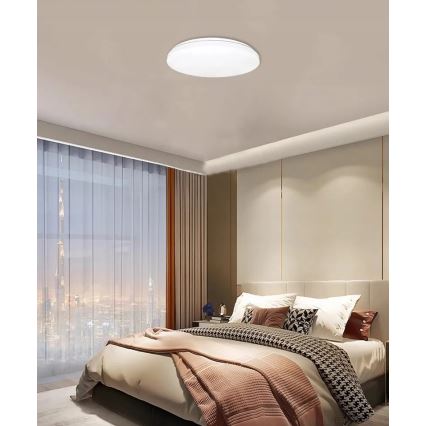 LED loftlampe LED/12W/230V 4000K diameter 21,5 cm hvid