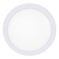 LED loftlampe LED/12W/230V 4200K diameter 16 cm hvid