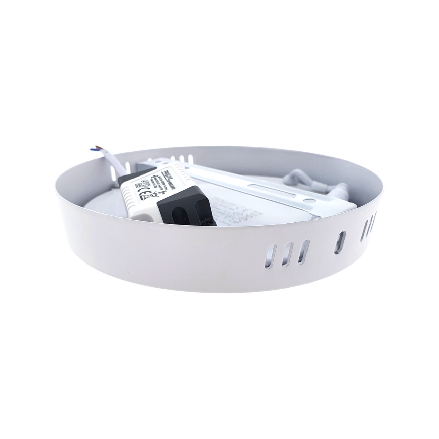 LED loftlampe LED/12W/230V 4200K diameter 16 cm hvid